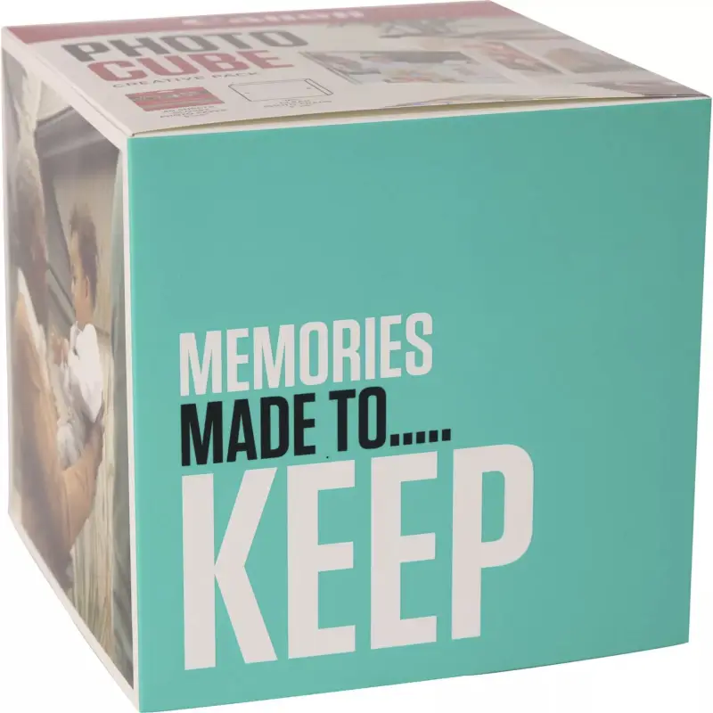 Canon PP-201 13x13 cm Photo Cube Creative Pack White Blue 40 Sh.