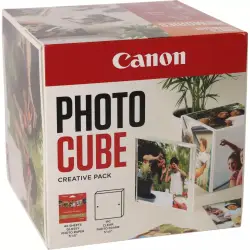 Canon PP-201 13x13 cm Photo Cube Creative Pack White Orange 40 sh