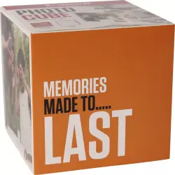 Canon PP-201 13x13 cm Photo Cube Creative Pack White Orange 40 sh