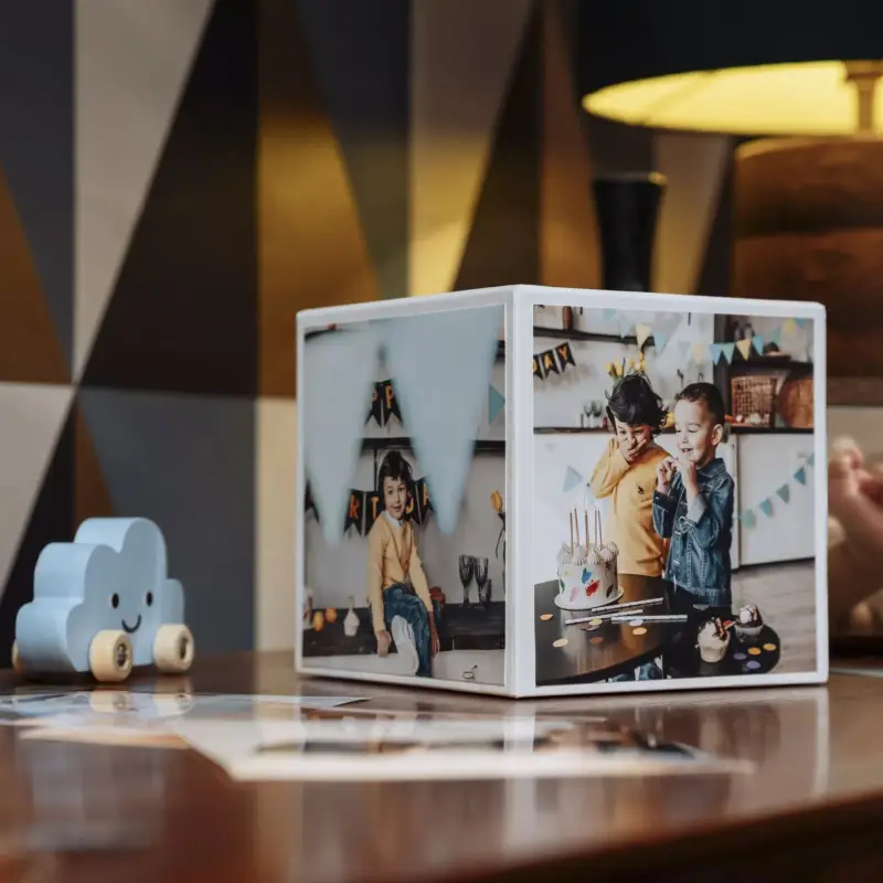 Canon PP-201 13x13 cm Photo Cube Creative Pack White Green 40 Sh.