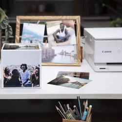 Canon PP-201 13x13 cm Photo Cube Creative Pack White Green 40 Sh.