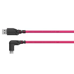 Kabel fotograficzny Mathorn MTC-201M 2m 10Gbps 60W USB A-C90 Magenta