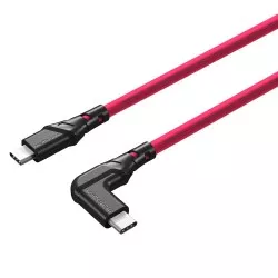 Kabel fotograficzny Mathorn MTC-211M 2m 20Gbps 4K 60Hz PD100W USB C-C90 Magenta