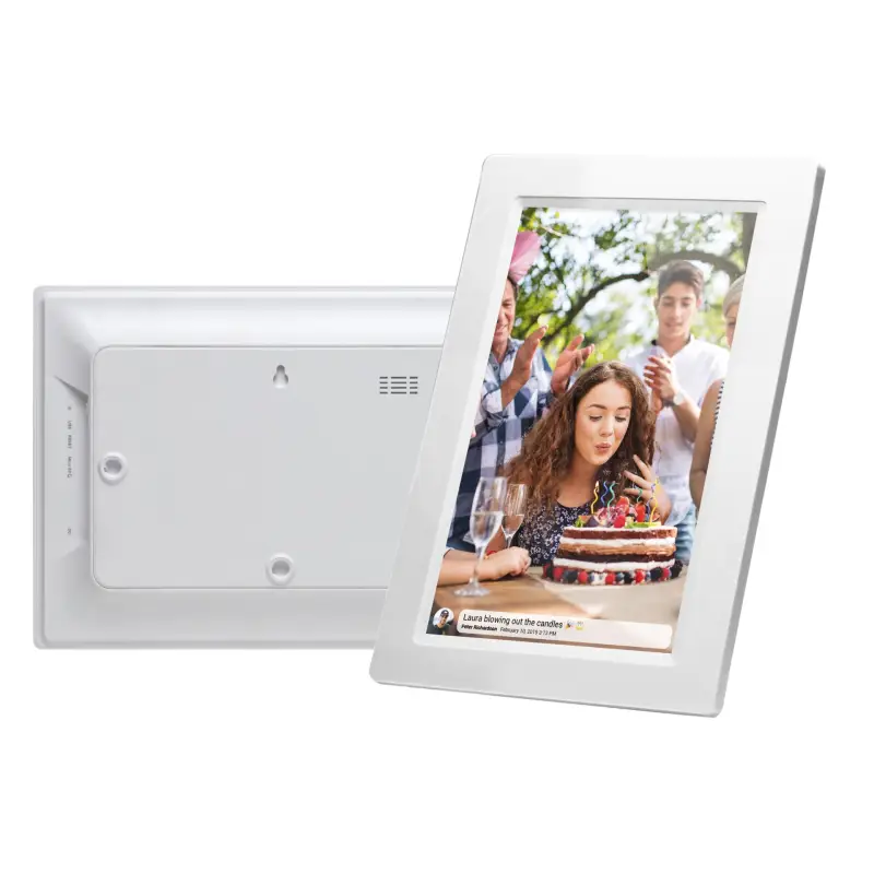 Denver Frameo PFF-1015 bialy 25,4cm (10,1 ) 16GB