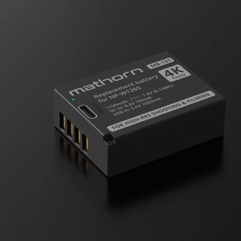 Bateria Mathorn MB-131 1100mAh USB-C zamiennik NP-W126S