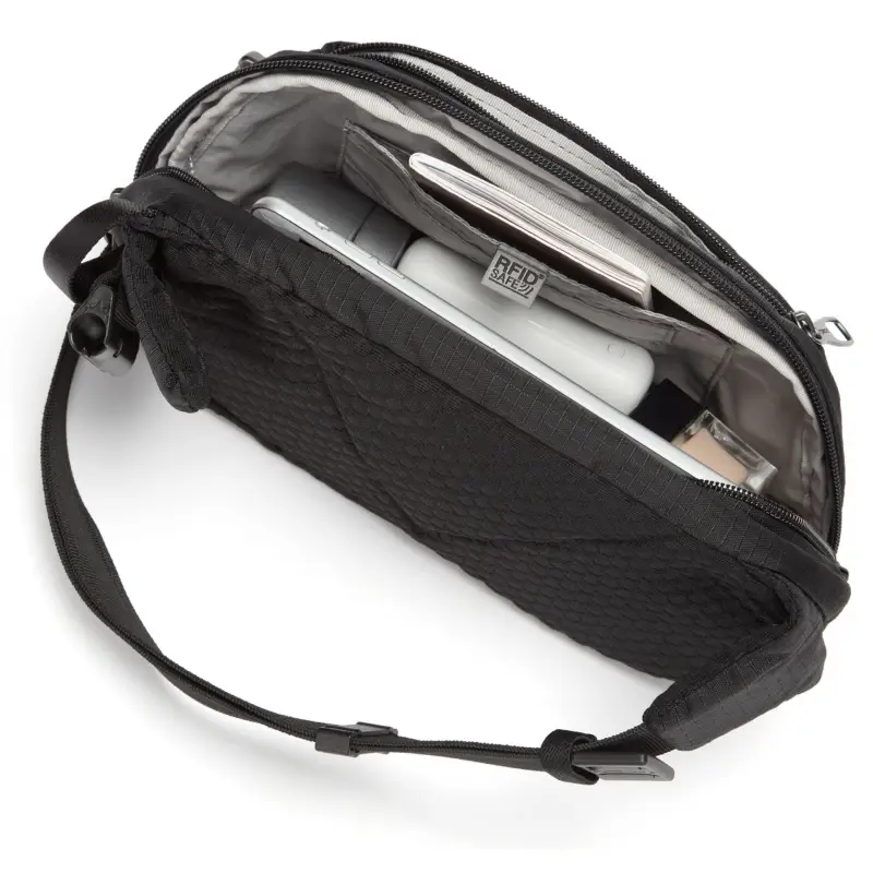 Pacsafe Vibe 100 hip pack jet black