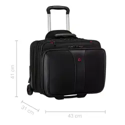 Wenger Patriot II Trolley na laptop 15,4 / 17  czarny
