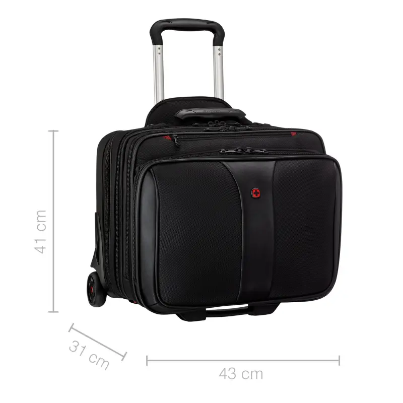 Wenger Patriot II Trolley na laptop 15,4 / 17  czarny