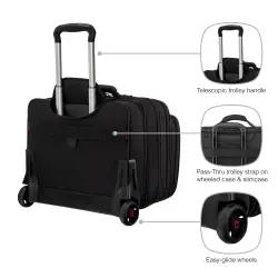 Wenger Patriot II Trolley na laptop 15,4 / 17  czarny