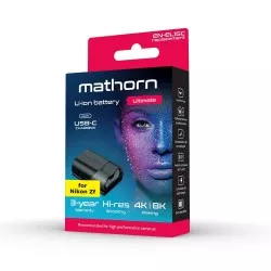 Bateria Mathorn MB-212B Ultimate 2400mAh USB-C zamiennik EN-EL15C do Nikon Zf