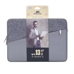 Rivacase 7903 Laptop Sleeve 13.3  grey