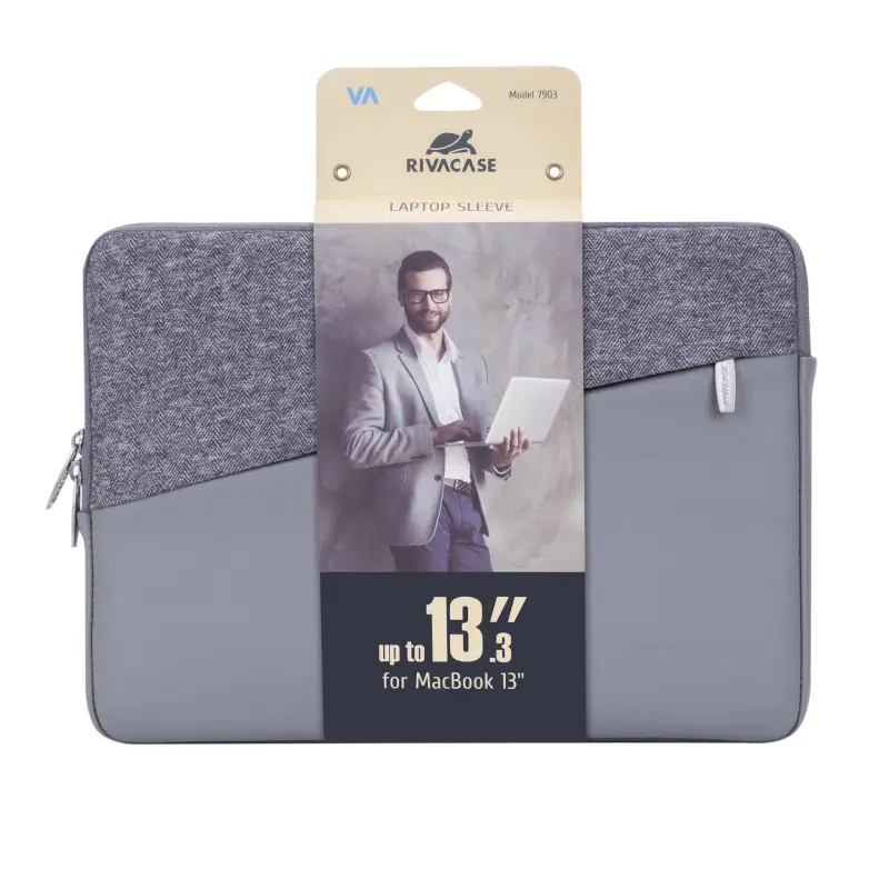 Rivacase 7903 Laptop Sleeve 13.3  grey