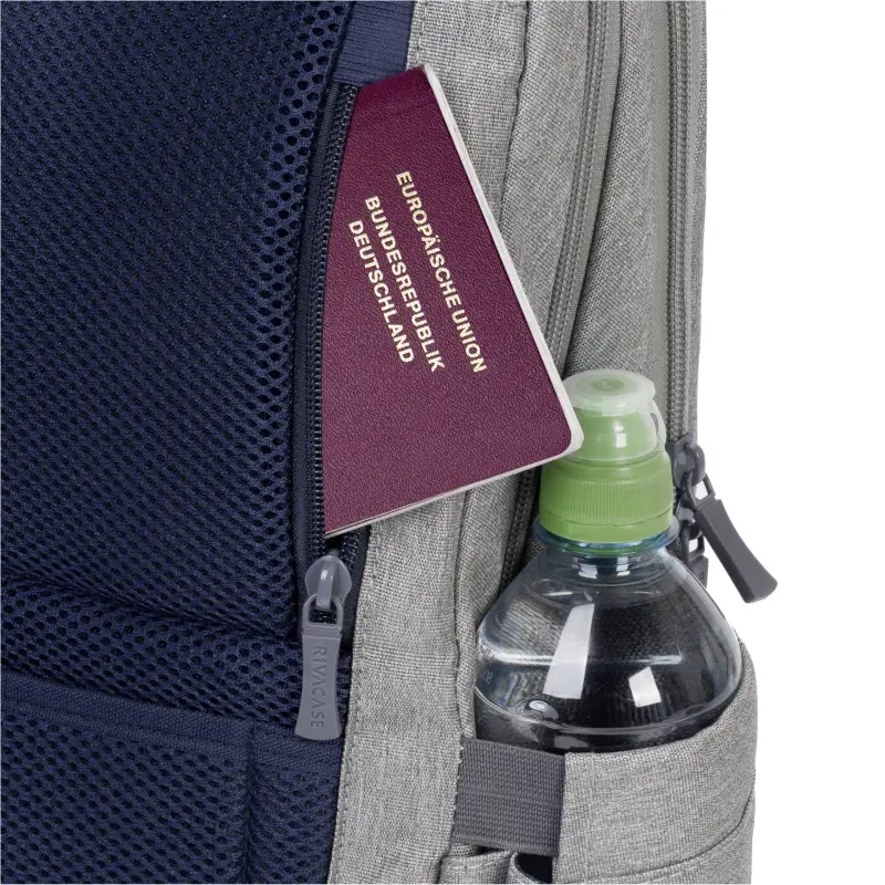 Rivacase 7760 ECO grey Laptop backpack 15.6