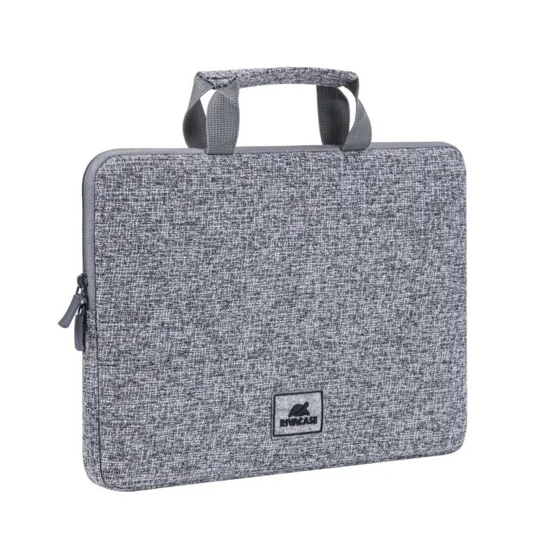 Rivacase 7913 Laptop Sleeve 13.3  with Handles light grey