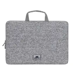 Rivacase 7915 Laptop Sleeve 15,6  with handles light grey