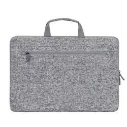 Rivacase 7915 Laptop Sleeve 15,6  with handles light grey