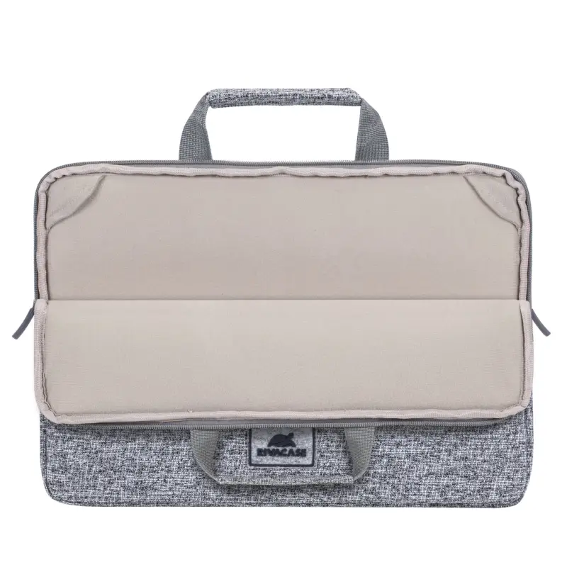 Rivacase 7913 Laptop Sleeve 13.3  with Handles light grey