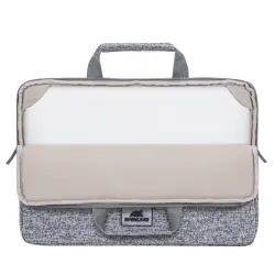 Rivacase 7913 Laptop Sleeve 13.3  with Handles light grey