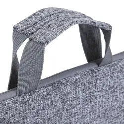 Rivacase 7915 Laptop Sleeve 15,6  with handles light grey