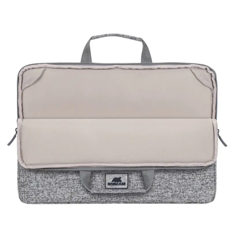 Rivacase 7915 Laptop Sleeve 15,6  with handles light grey