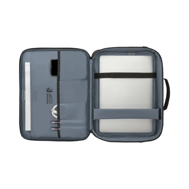 Wenger BQ 16  Laptop Case Clamshell torba na laptop czarny