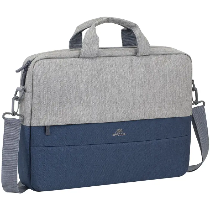 Rivacase 7532 Laptop Bag 15.6  grey/dark blue