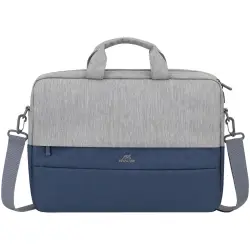Rivacase 7532 Laptop Bag 15.6  grey/dark blue