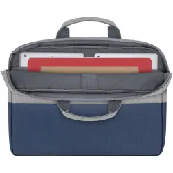 Rivacase 7532 Laptop Bag 15.6  grey/dark blue