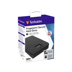 Verbatim Fingerprint Secure  2TB USB 3.1 Gen 1 USB-C 2,5