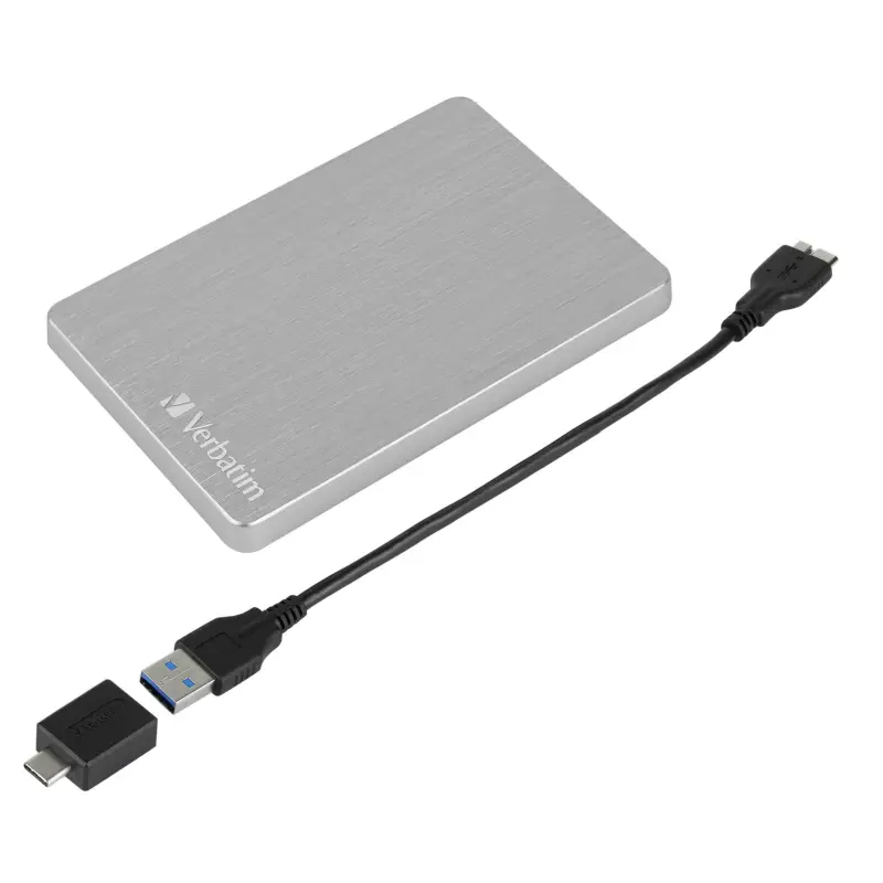 Verbatim Store n Go 2,5  ALU 1TB USB 3.2 Gen 1 Silver       53663