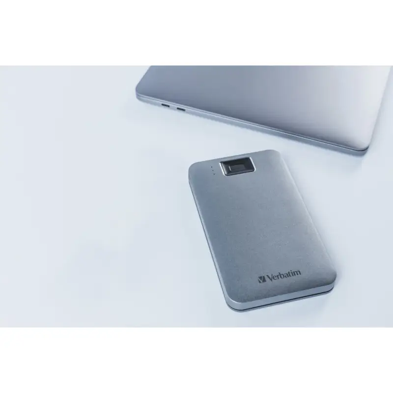 Verbatim Fingerprint Secure  2TB USB 3.2 Gen 1 USB-C 2,5