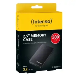 Intenso Memory Case        500GB 2,5  USB 3.0 czarny