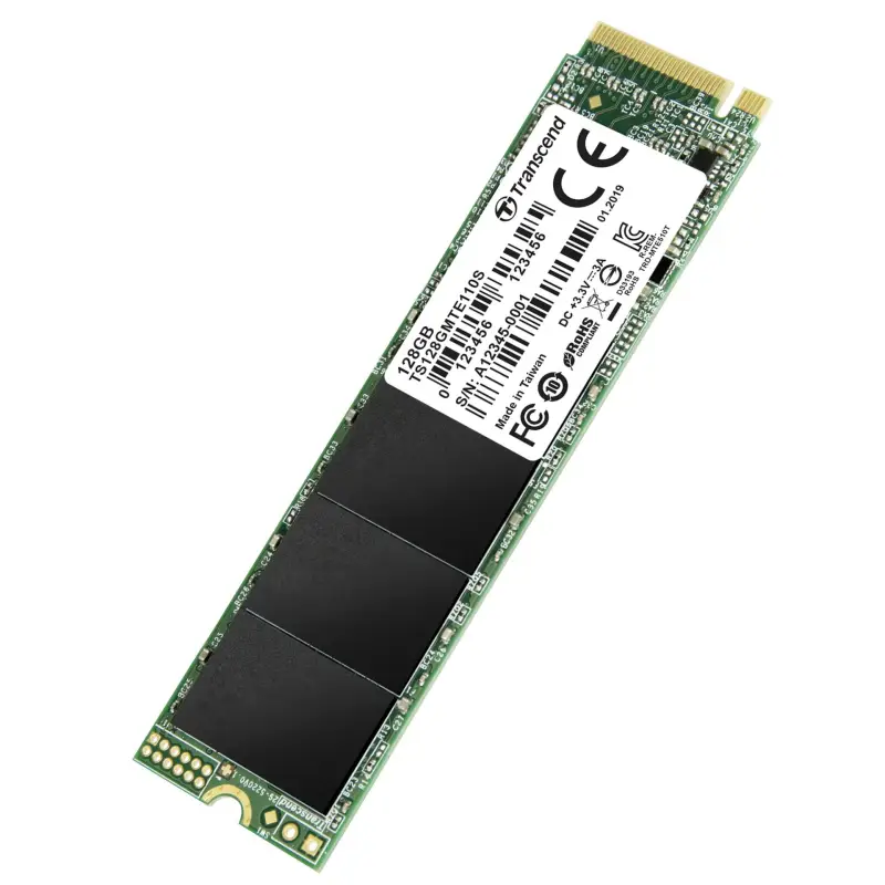 Transcend SSD MTE110S      128GB NVMe PCIe Gen3 x4