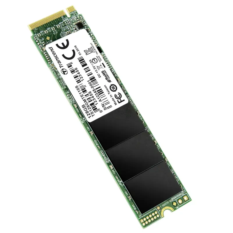Transcend SSD MTE110S      128GB NVMe PCIe Gen3 x4