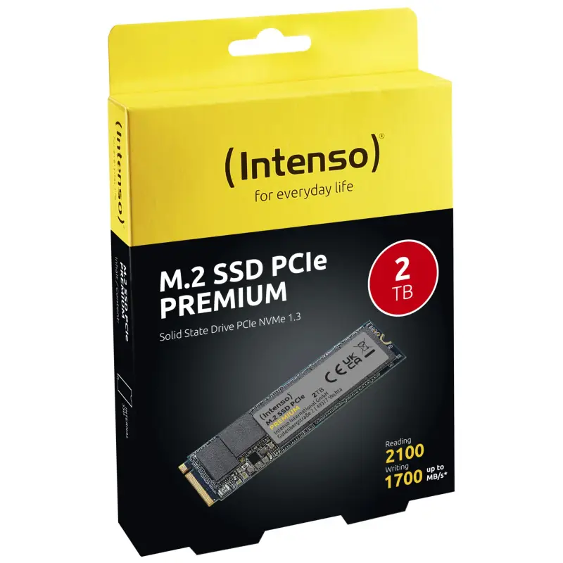 Intenso M.2 SSD Premium      2TB PCIe NVMe