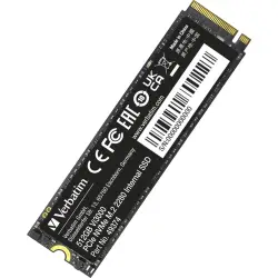 Verbatim Vi3000 M.2 SSD    512GB PCIe NVMe                  49374