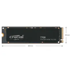 Crucial T700                 1TB PCIe Gen5 NVMe M.2 SSD