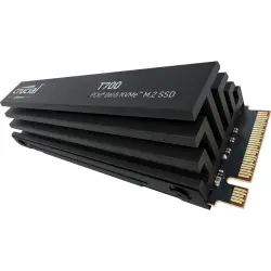 Crucial T700 with heatsink   2TB PCIe Gen5 NVMe M.2 SSD