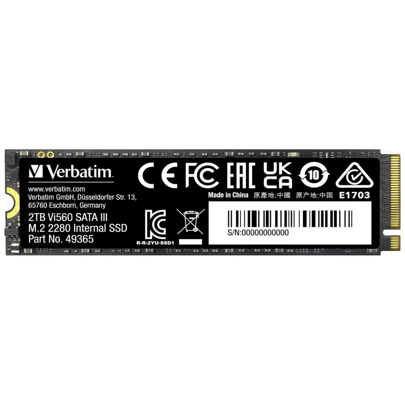 Verbatim Vi560 S3 M.2 SSD    2TB 49365