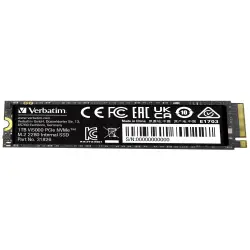Verbatim Vi5000 M.2 SSD      1TB PCIe4 NVMe                 31826