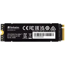 Verbatim Vi7000G M.2 SSD     4TB PCIe NVMe                  49369