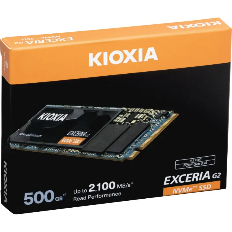 KIOXIA EXCERIA NVME        500GB m.2 2280 Gen3 x4