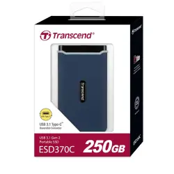 Transcend SSD ESD370C      250GB USB-C USB 3.1 Gen 2