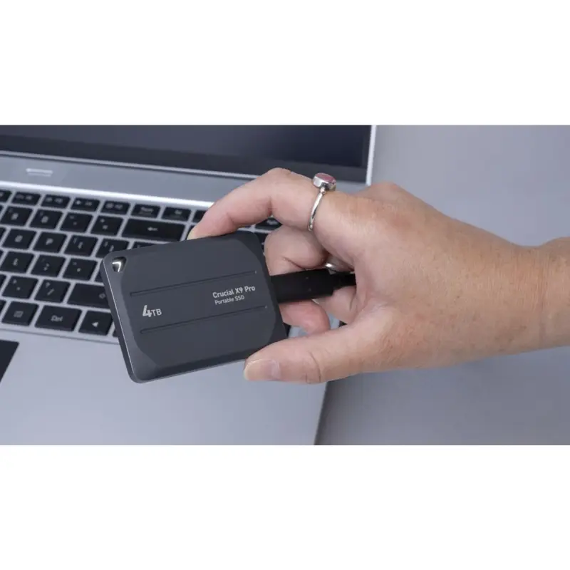 Crucial X9 Pro               4TB Portable SSD USB 3.2 Type-C