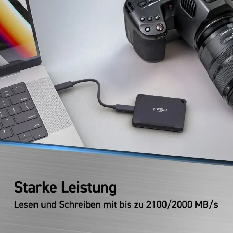 Crucial X10 Pro              1TB Portable SSD USB 3.2 Type-C