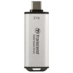 Transcend SSD ESD300S        2TB USB-C silver