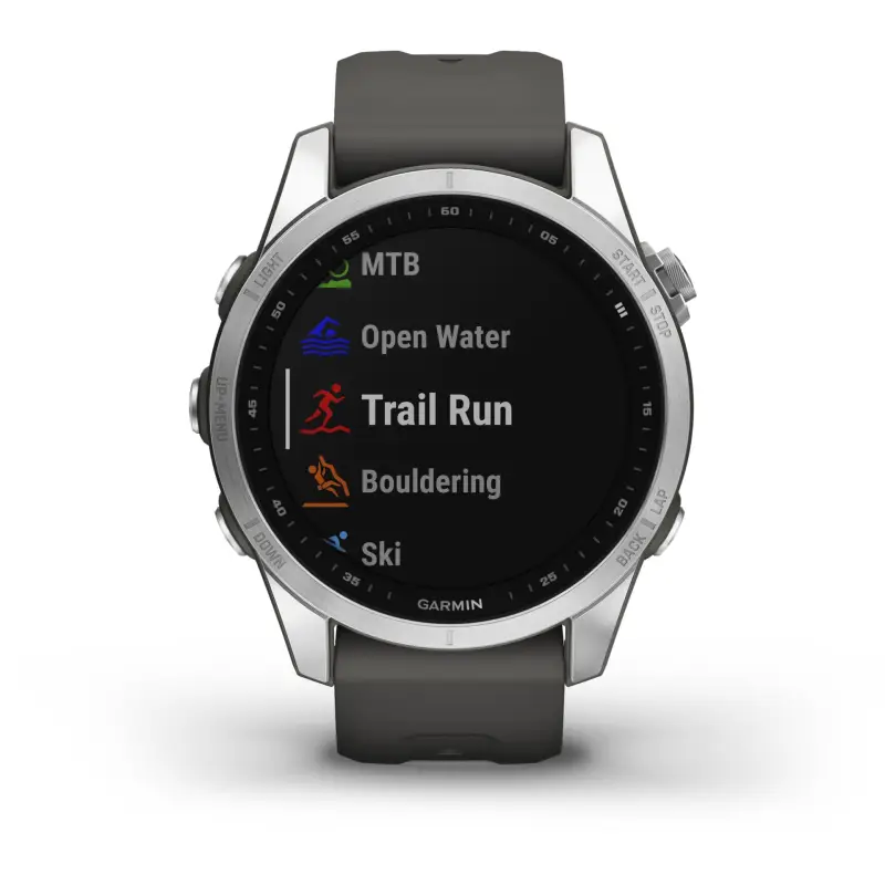 Garmin fenix 7S grafitowy/srebrny