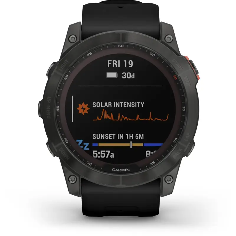 Garmin fenix 7X Solar czarny/ciemnoszary