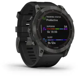 Garmin fenix 7X Solar czarny/ciemnoszary