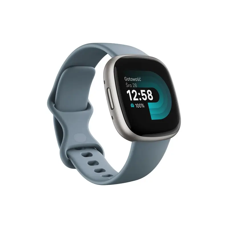 Fitbit Versa 4 Waterfall Blue/Platinum